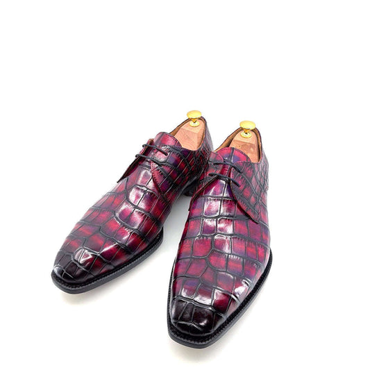Maurice Atlanta Alligator Oxford - Purple Otarealm