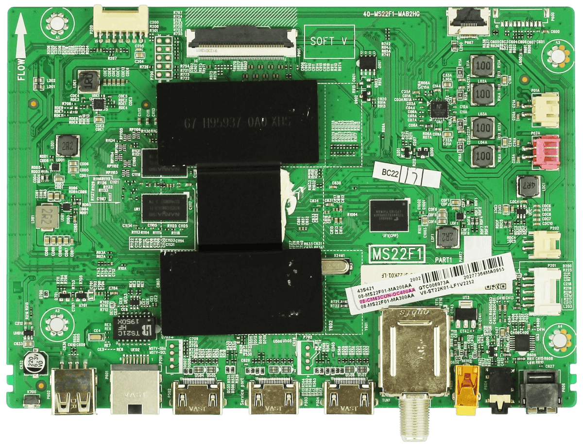 TCL 08-CM43CUN-OC400AA Main Board for 43S423 43S421 Otarealm