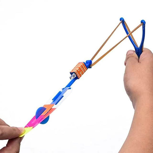 10-Piece: Amazing Led Light Arrow Rocket Helicopter Flying Toy Otarealm