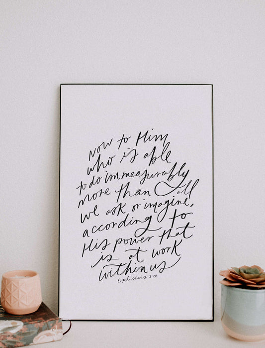 Print: Now to him who is able... Otarealm