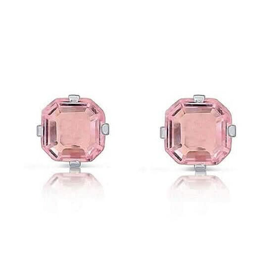 1.3 Carat Cz Asscher-Cut Sterling Silver Stud Earrings Otarealm