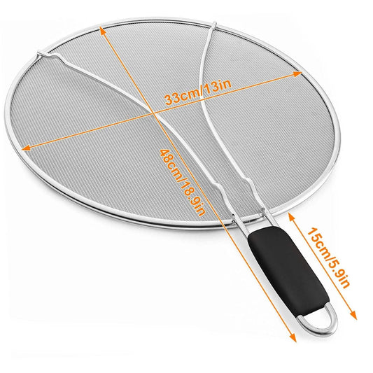 13-Inch Stainless Steel Grease Splatter Screen Otarealm