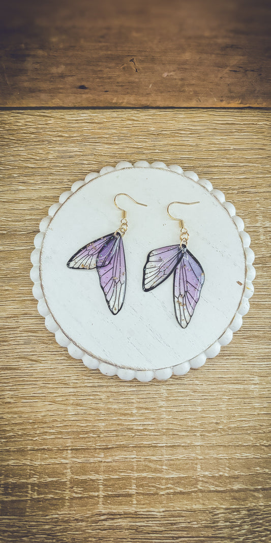 Beautiful Butterfly Wing Earrings