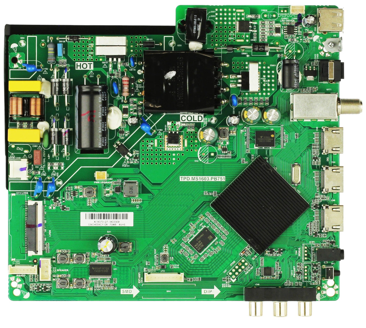 Westinghouse 515Y16031M11 Main Board / Power Supply Otarealm