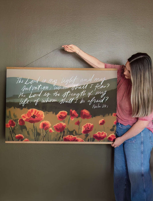 Horizontal Poster: The Lord is my Light Otarealm