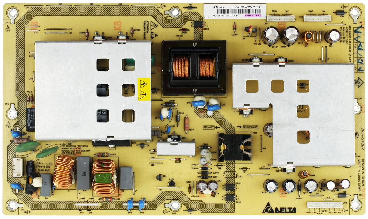 Sanyo 1AV4U20C17400 (DPS-242BP A) Power Supply Unit Otarealm