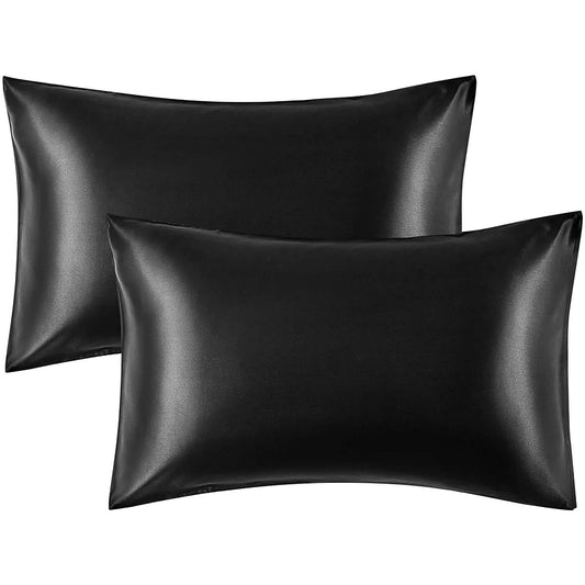 2-Pack: Satin Pillowcases with Envelope Closure Otarealm