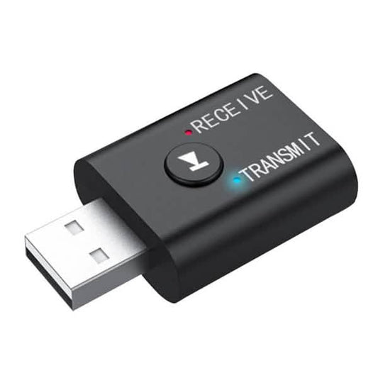 2-Piece: 2-in-1 USB Wireless Bluetooth Adapter 5.0 Transmitter Otarealm