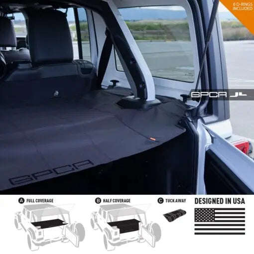 Jeep Wrangler JL 4DR Cargo Cover LITE (2018+) Otarealm