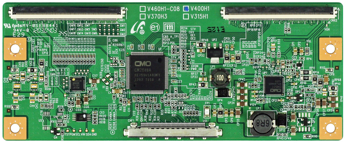 Toshiba/Westinghouse/RCA 35-D047889 (V400H1) T-Con Board Otarealm