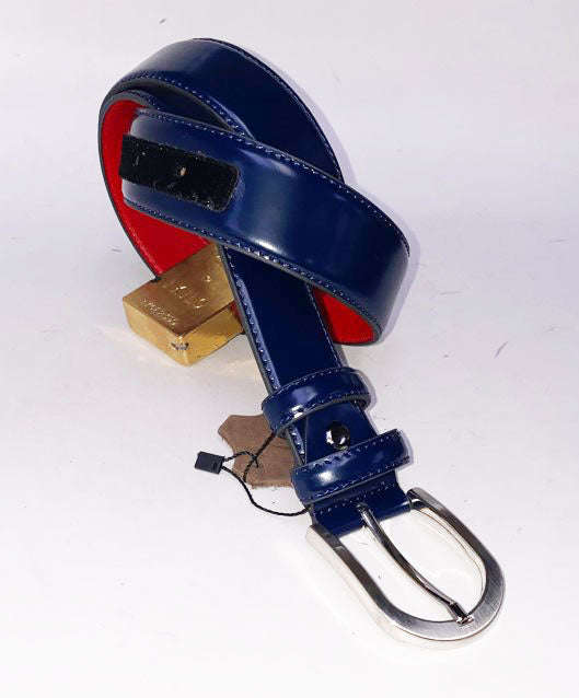 C Collection Leather Loafer - Navy Otarealm