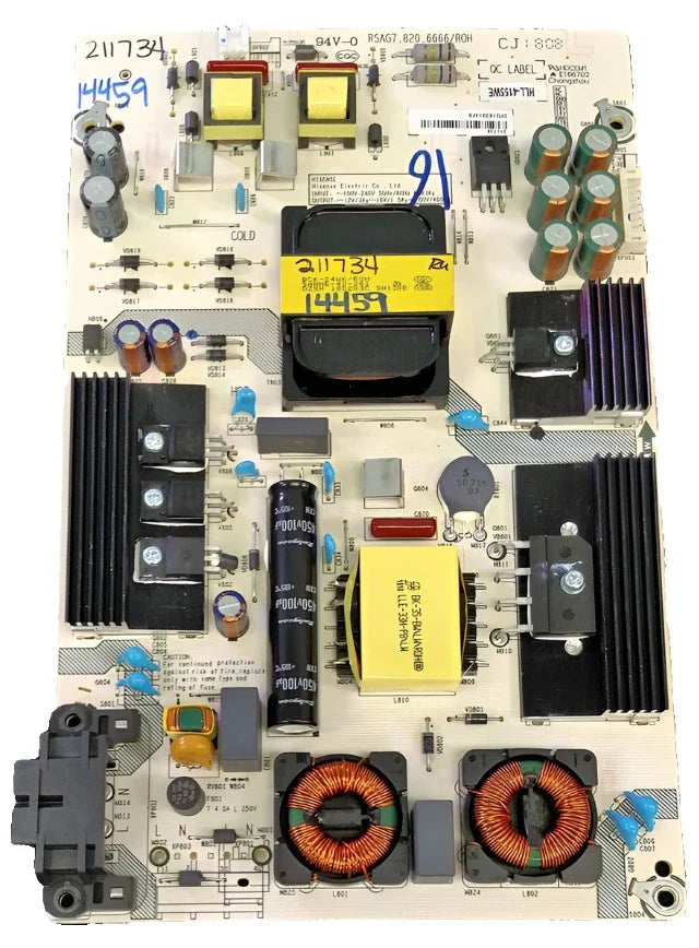 Hisense 211734 Power Supply / LED Board Otarealm