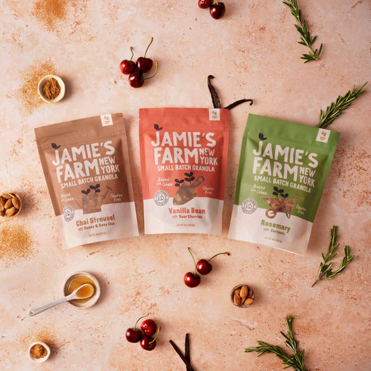 Jamie's Award-Winning Granola Trio Otarealm