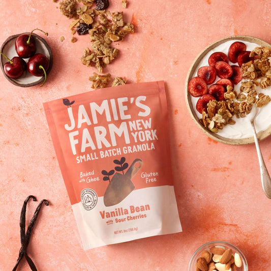 Vanilla Bean Granola with Sour Cherries Otarealm