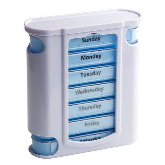 28 Grid Container Organizer Medicine Weekly Storage Pill 7 Day Tablet Sorter Box Case Otarealm