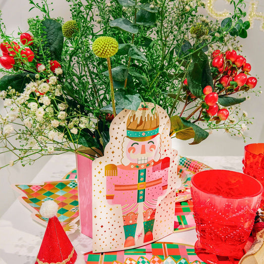 Nutcracker Pop-Up Vase Slip Covers (set of 3) Otarealm