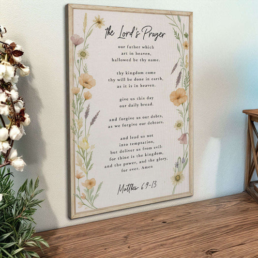The Lord's Prayer Faith Sign III Otarealm