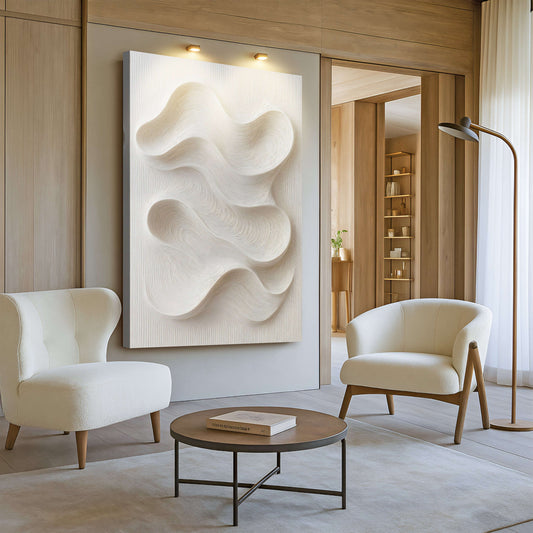 Minimalist Waves Wall Art Otarealm