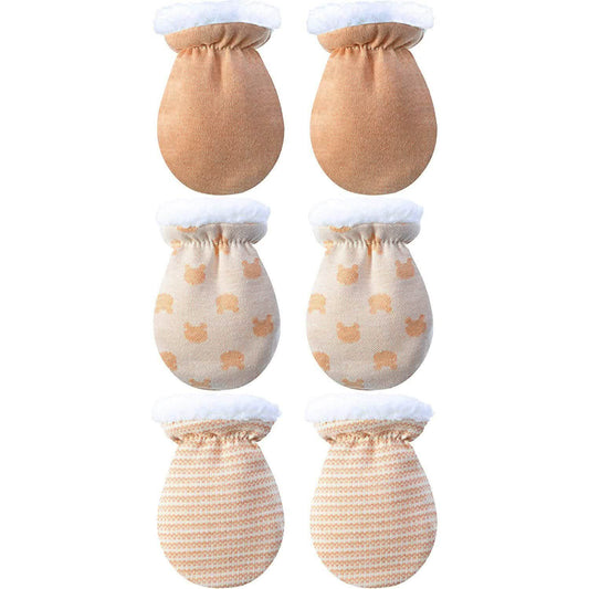 3-Pairs: Newborn Mitten Gloves Otarealm