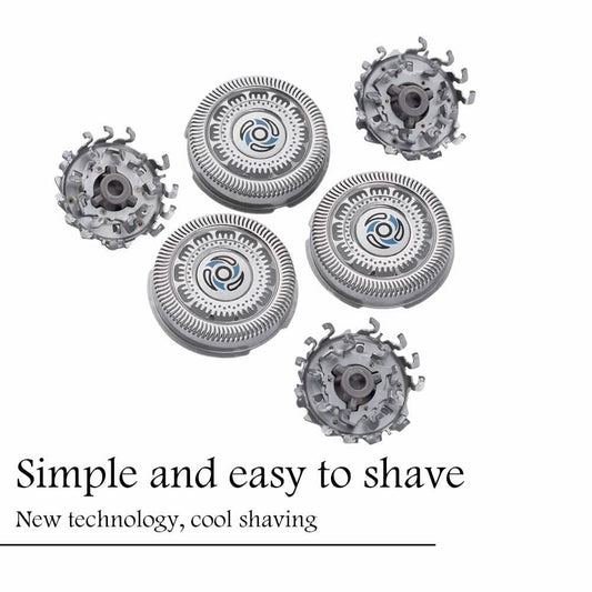 3-Piece: Desfaidy SH70/62 Electronic Shaver Head Cutter Replacement Blades Parts