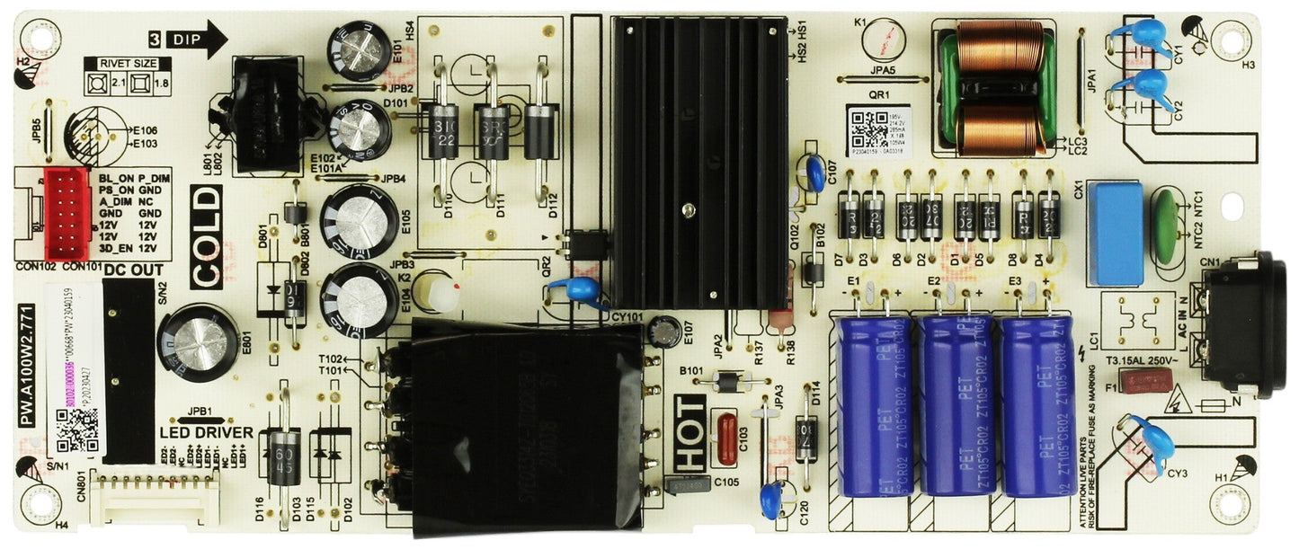 TCL 30102-000036 Power Supply Board Otarealm