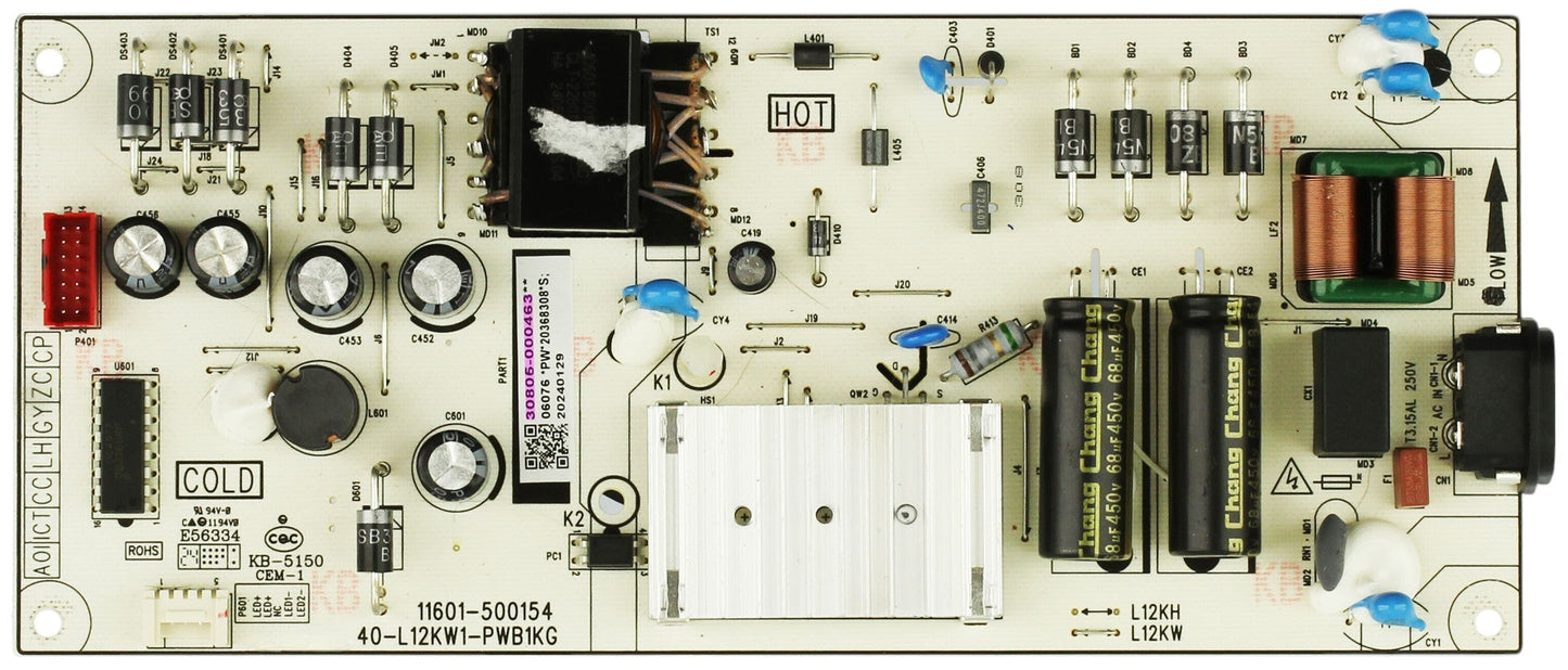 TCL 30805-000463 Power Supply Board Otarealm