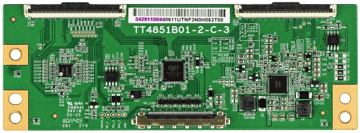 TCL Hitachi Insignia 34.29110.044 (T4851B01-2-C-3) T-Con Board Otarealm