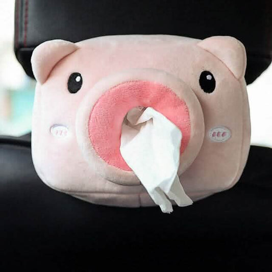 4-Pack: Cute Cartoon Car Tissue Box Otarealm