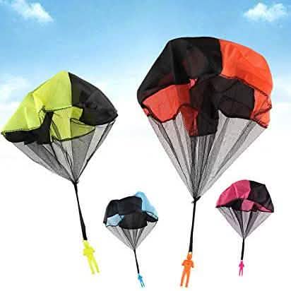 4-Pack: Tangle Free Throwing Toy Parachute Otarealm
