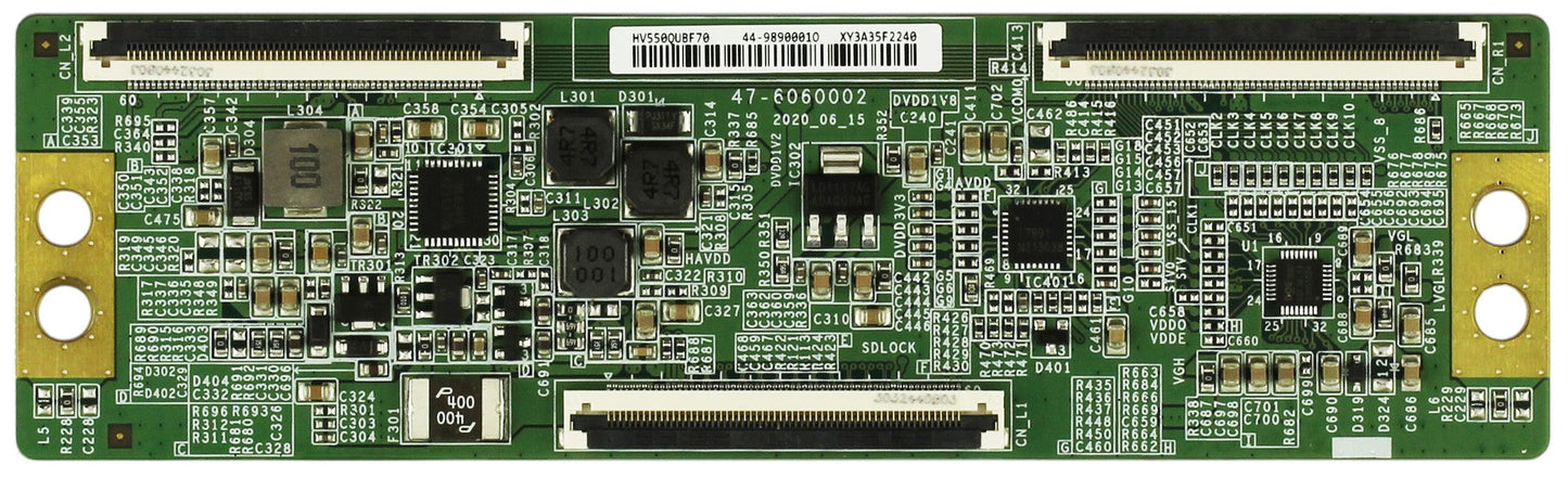 Vizio HV550QUBF70 44-9890001 T-Con Board Otarealm