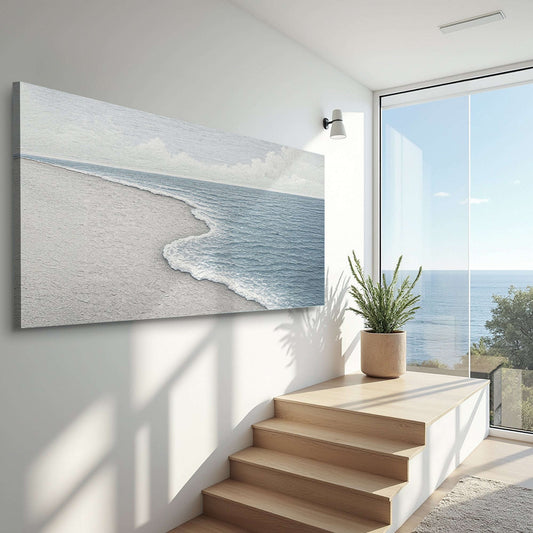Abstract Beach Shore Wall Art Otarealm