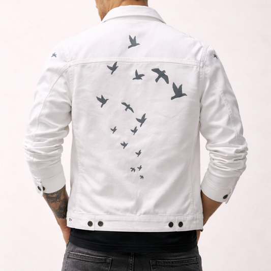 Beach Birds Jacket (Snow White)