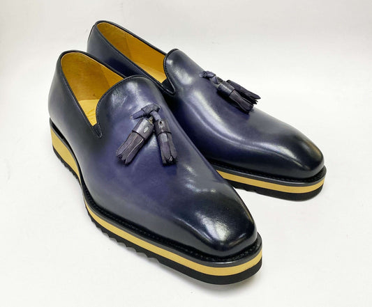 Maurice Calfskin Loafer - Grey Otarealm