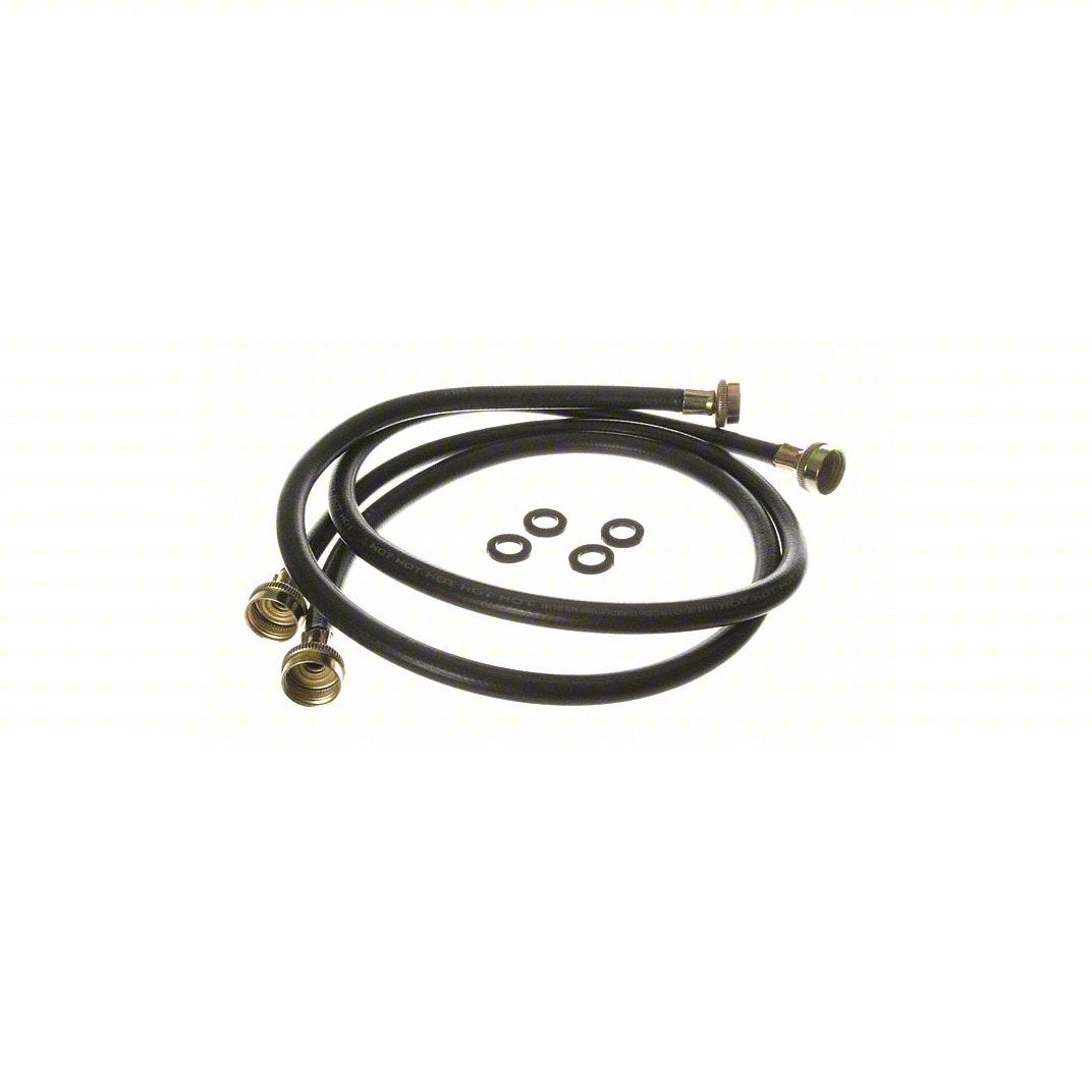 GE Inlet Hose WH41X10207, Rubber, 4 ft.: Fits GE/Hotpoint/RCA Brand Otarealm