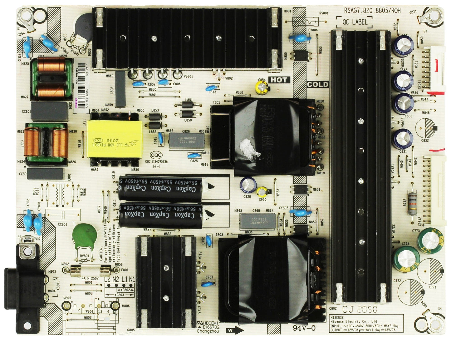 Hisense 263127 Power Supply for 50U6G Otarealm