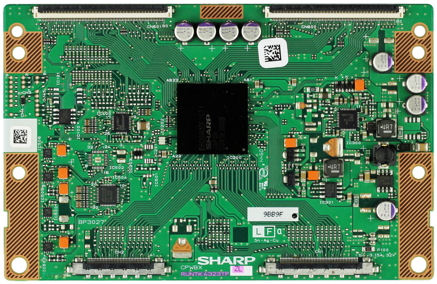 RUNTK4323TPZL LG T-Con, CPWBX4323TPZL, 52LD550-UB Otarealm
