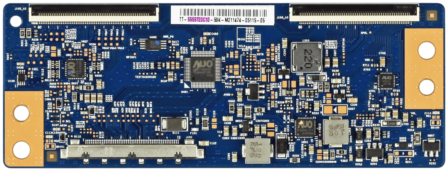 55.55T23.C10 Vizio T-Con, T550HVN08.5, 5555T23C10, 55T23.C0K, E55-C1, E55-D0, E55-D2, D55-D2, E55-C2, D55f-E2, D55n-E2 Otarealm