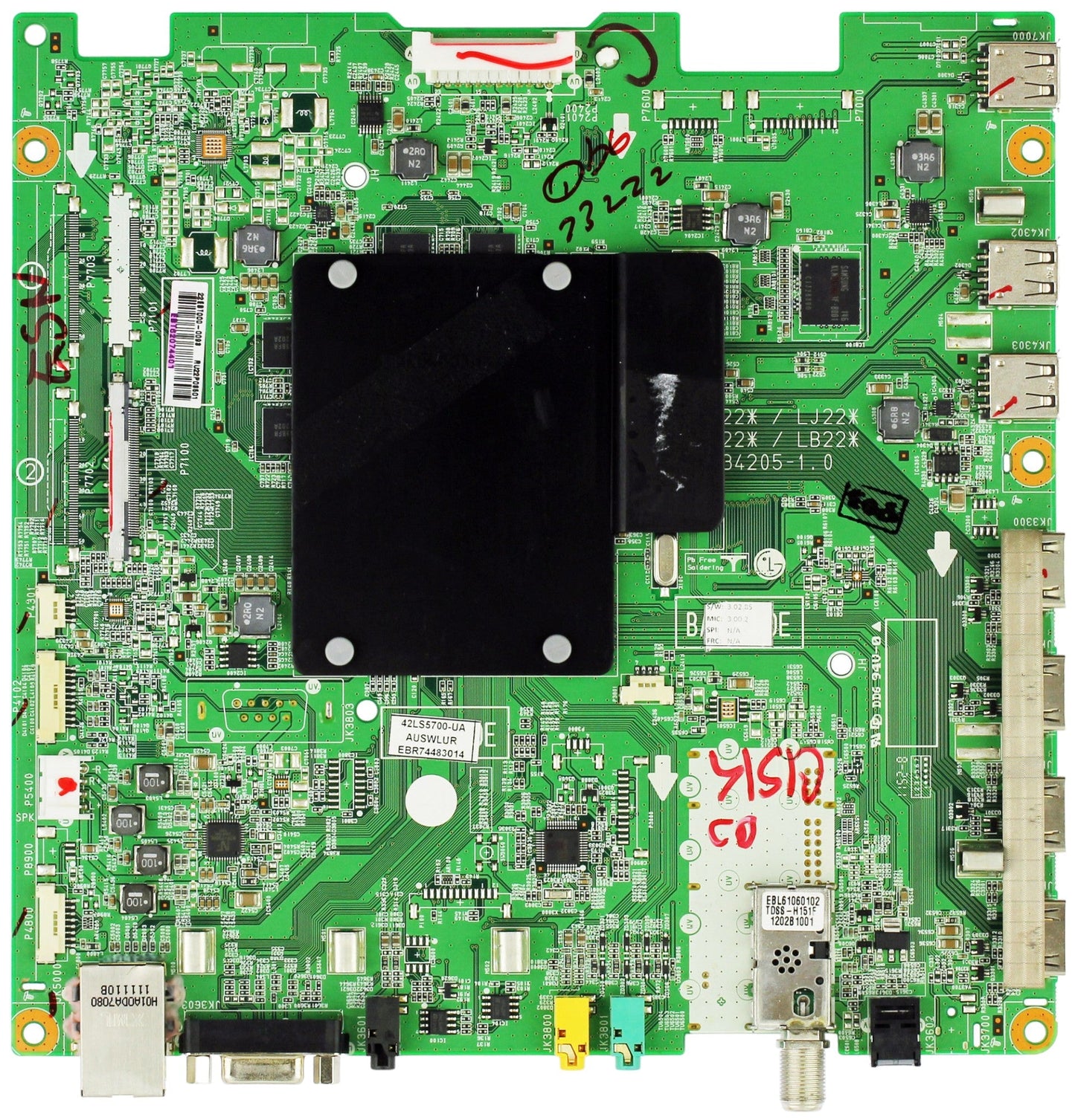 LG EBT62074401 (EBR74483014) Main Board for 42LS5700-UA Otarealm