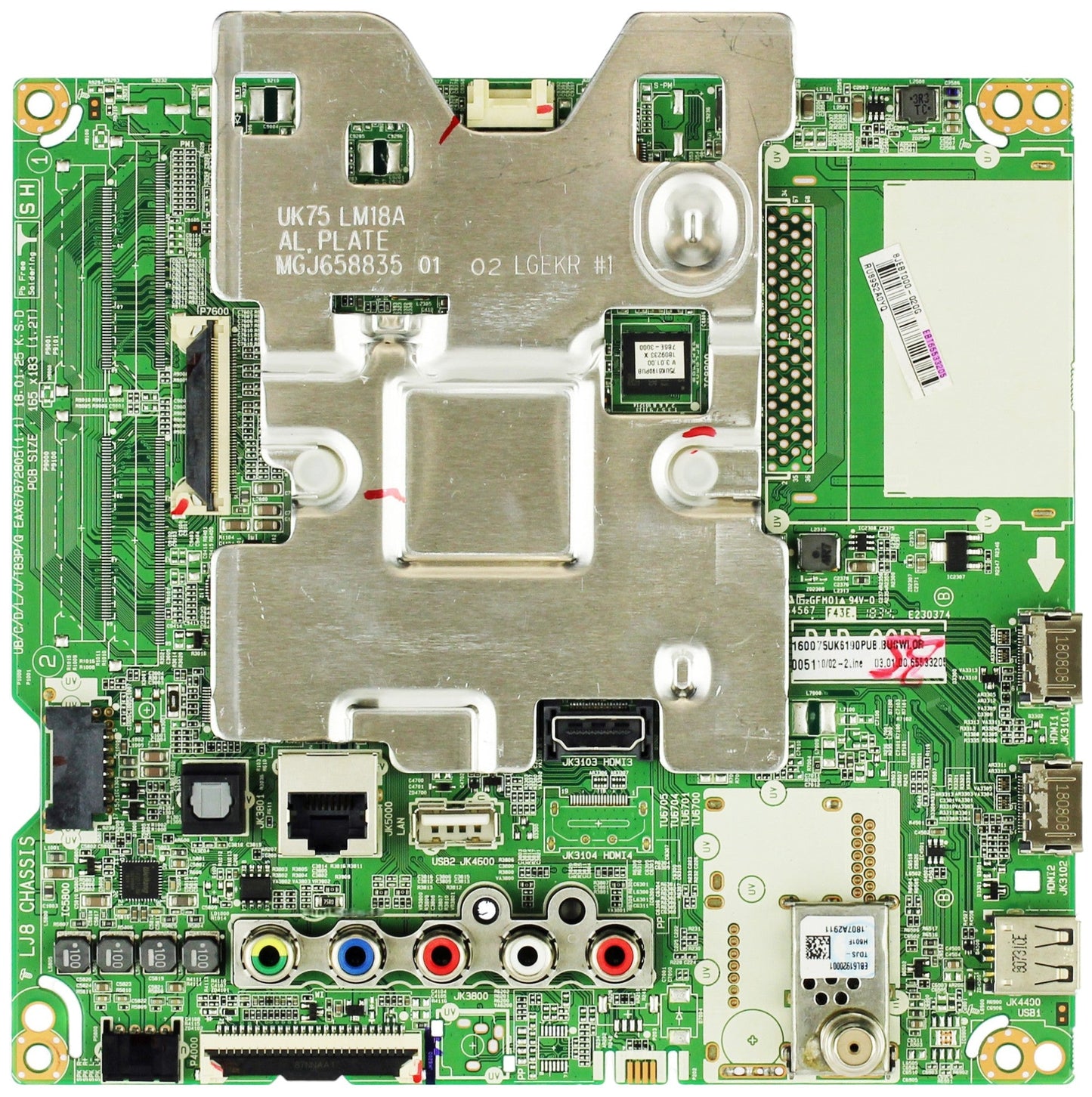 LG EBT65533205 Main Board for 75UK6190PUB.BUSWLOR Otarealm