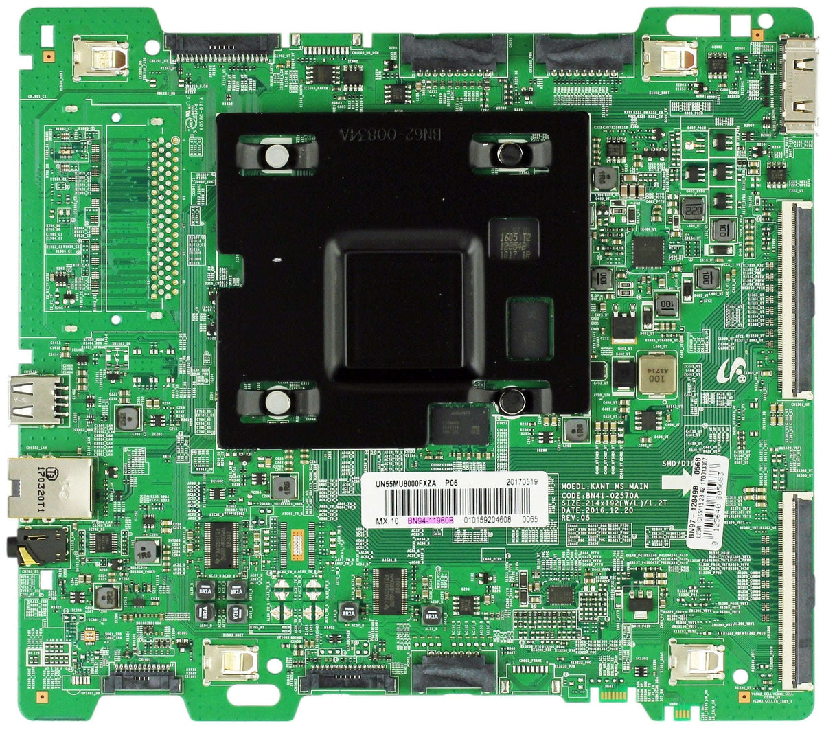 Samsung BN94-11960B Main Board for UN55MU8000FXZA (Version AB04) Otarealm