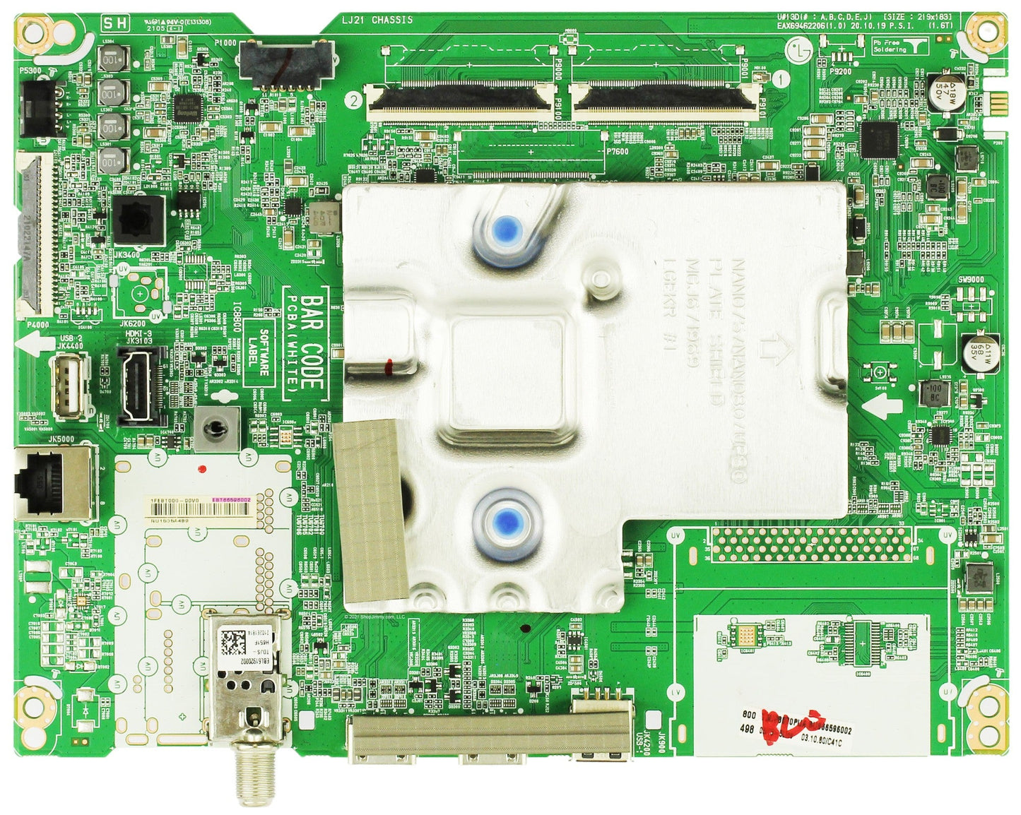 LG EBT66596002 Main Board for 75UP8070PUA.BUSFLKR Otarealm