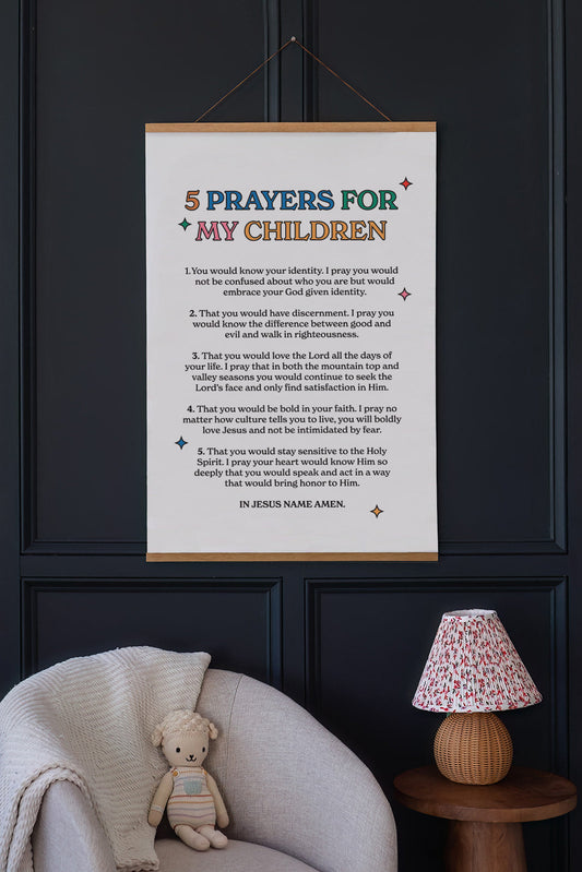 11x17 5 Prayers for my children