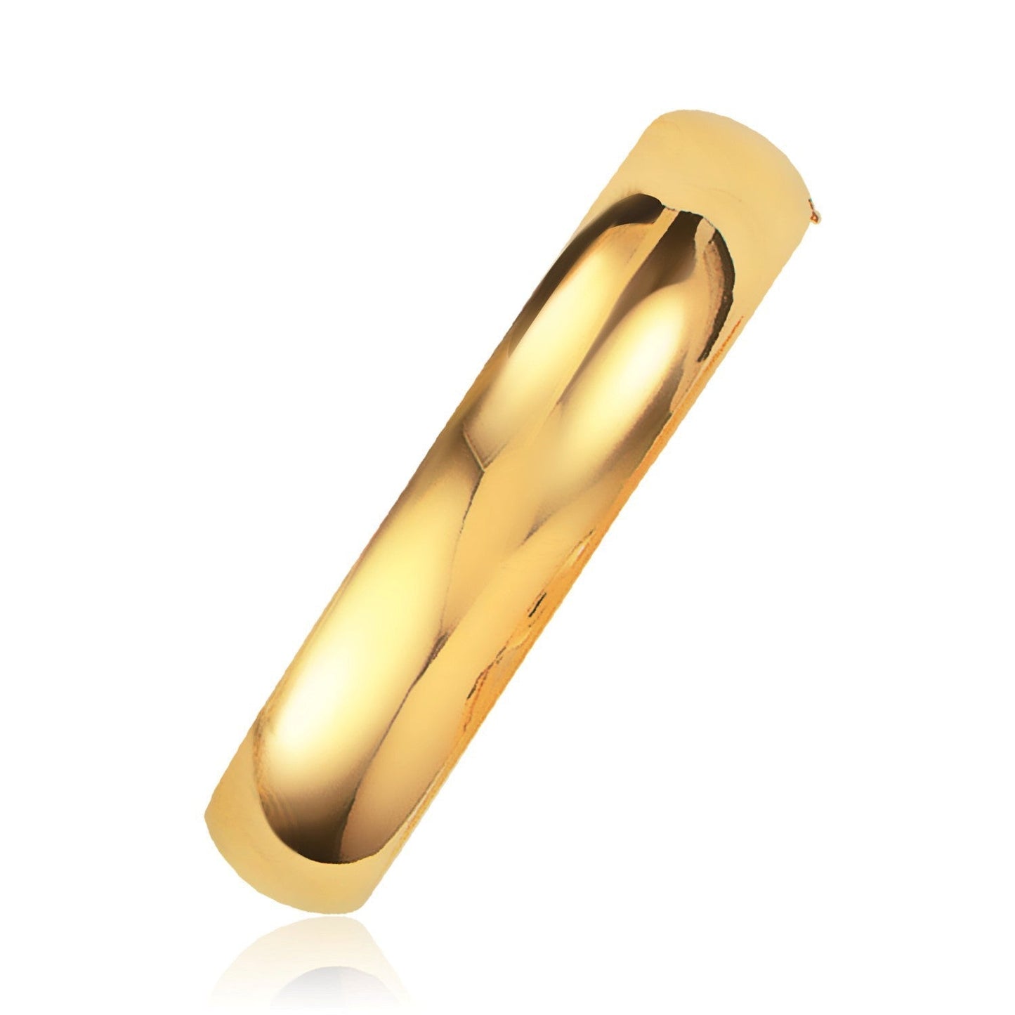 Classic Bangle in 14k Yellow Gold (13.5mm) Otarealm