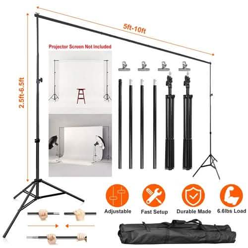 6.5 x 10ft Photo Video Studio Backdrop