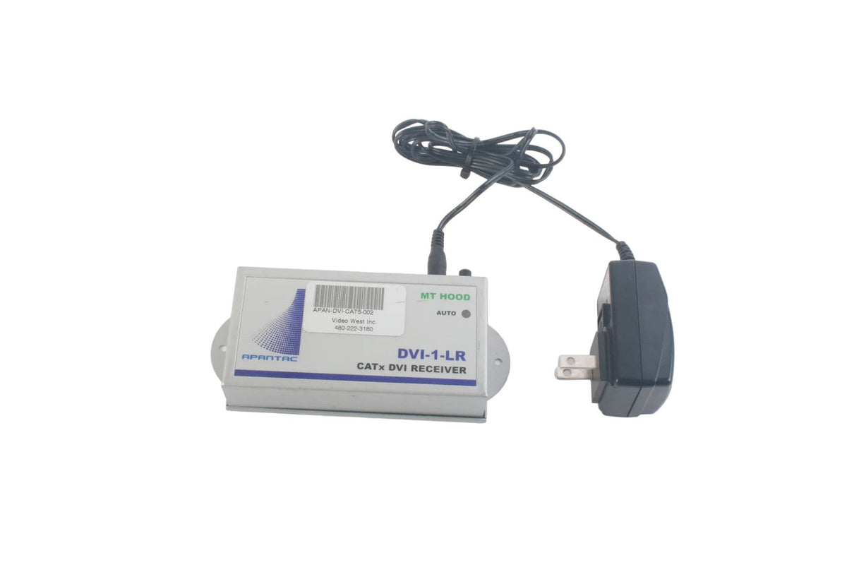 Apantac DVI-1-LR CATx DVI Receiver APAN-DVI-CAT5-002 With Power Supply Otarealm