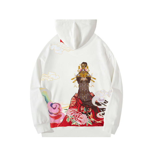 KH9241 Queen Himiko Embroidery Hoodie Otarealm