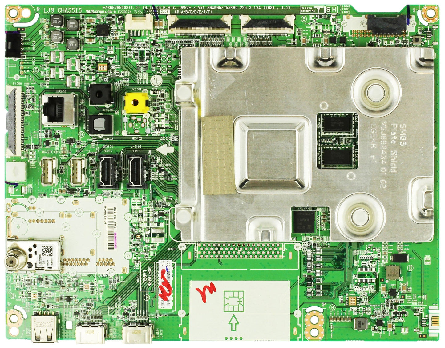 LG EBT66130901 Main Board for 82UM8070PUA.BUSJLJR Otarealm