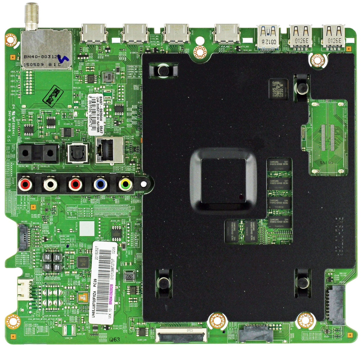 Samsung BN94-09282B Main Board for UN65JU6700FXZA (Version DD02) Otarealm
