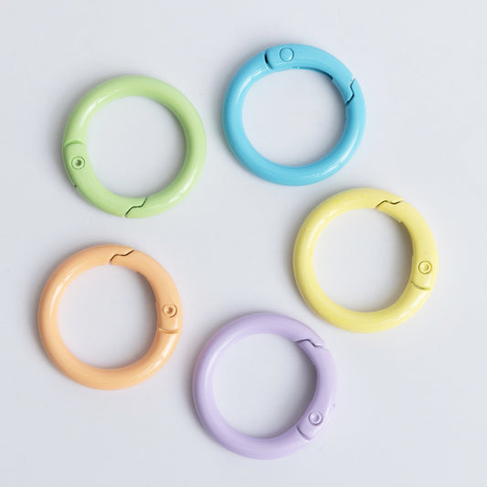Spring Pastel Charm Clips Set