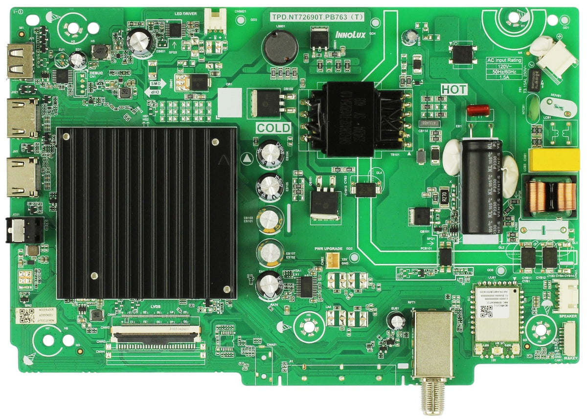 Vizio 6M03A000EK00J Main Board / Power Supply for VFD40M-0809 LINIS6GA Otarealm